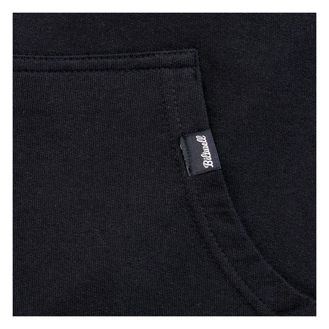 Biltwell Bolts zip hoodie black Hoodies Biltwell