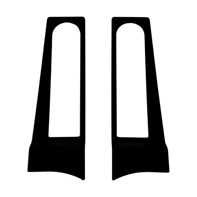 Custom Dynamics Fillerz® Fender Support Bolt Covers, Black - 14+ Touring Taillight Grills Custom Dynamics