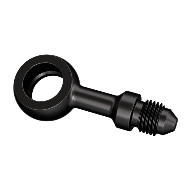 Goodridge Banjo fitting black straight 12mm Brake Line Adapter Fittings Goodridge