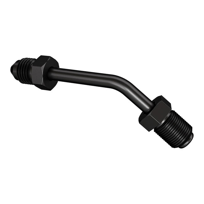 Goodridge, pipe fitting 45 degree bend. Black Brake Line Adapter Fittings Goodridge