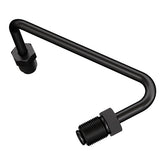 Goodridge, pipe fitting 90 & 125° angle, ''S-bend''. Black Brake Line Adapter Fittings Goodridge