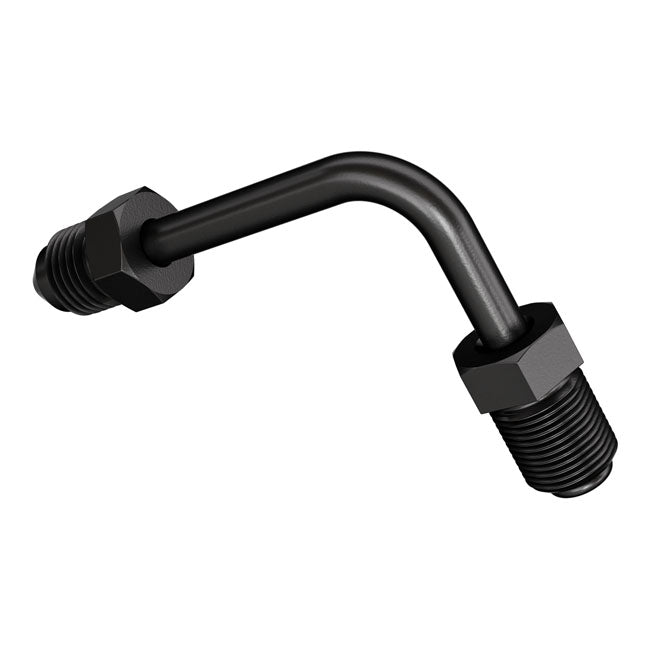 Goodridge, pipe fitting 90 degree bend. Black Brake Line Adapter Fittings Goodridge