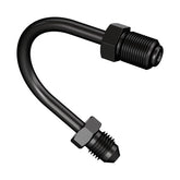 Goodridge, pipe fitting 150 degree ''U'' bend. Black zinc Brake Line Adapter Fittings Goodridge