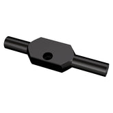 Goodridge Aluminum brake tee bar. Black plated carbon steel. Brake Tees Goodridge