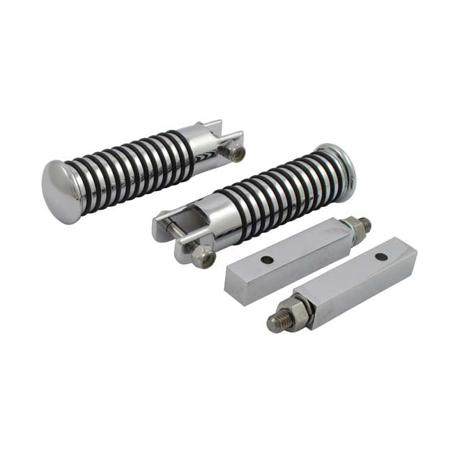 Xl Sportster Passenger Foot Peg Set. Chrome Footpegs Mcs