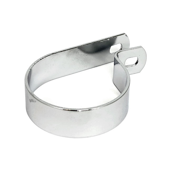 Muffler P Clamp 2 7/8" Chrome Exhaust Mount Parts Mcs