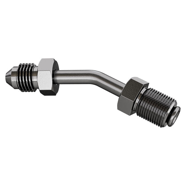 Goodridge, hydraulic clutch adapter. Angled. Stainless Hydr. Clutch Line Kits Goodridge