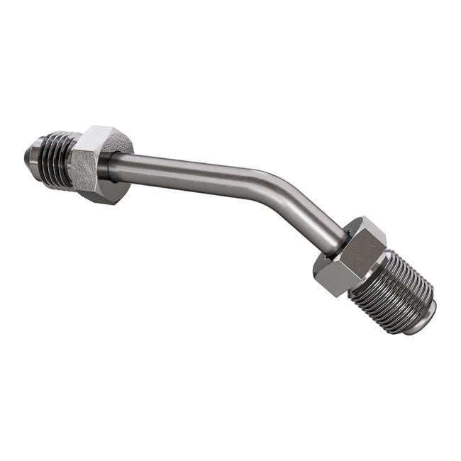 Goodridge, pipe fitting 45 degree bend. SS Brake Line Hose Ends Goodridge Bal Goodridge