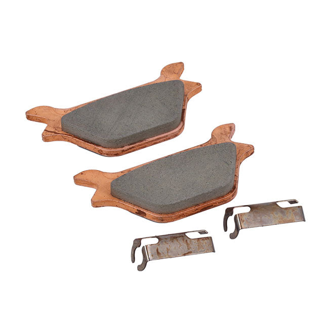 Rear Oem Brake Pads - 87-99 Big Twin & Sportster Brake Pads Oem Default Title