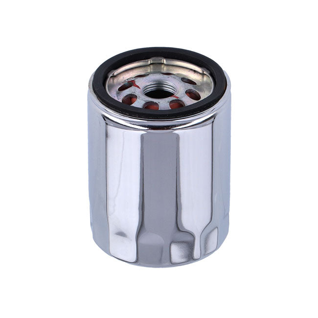 Oem Oil Filter, Chrome - 18-24 Softail & 17-24 Touring & Trike Oil Filter Oem Default Title