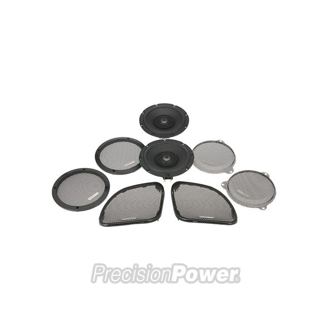 Precision Power, 6.5" Fairing Speaker Upgrade Kit 2 Ohm Audio Amplifiers Precision Power