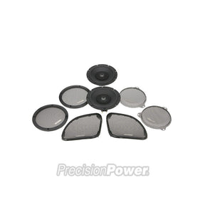 Precision Power, 6.5" Fairing Speaker Upgrade Kit 4 Ohm Audio Amplifiers Precision Power