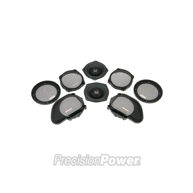 Precision Power, 5.25" Fairing Speaker Upgrade Kit 2 Ohm Audio Amplifiers Precision Power