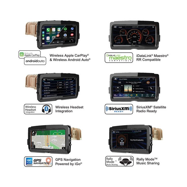 Soundstream, V2 Advanced Plug N Play Head Unit For H D Audio Amplifiers Soundstream