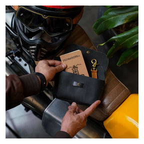 Trip Machine Sidekick Moto Pouch Black Touring Luggage Tripmachine