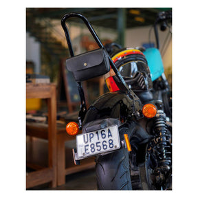 Trip Machine Sidekick Moto Pouch Black Touring Luggage Tripmachine