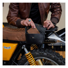 Trip Machine Sidekick Moto Pouch Black Touring Luggage Tripmachine