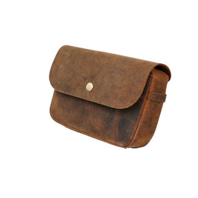 Trip Machine Sidekick Moto Pouch Mocha Touring Luggage Tripmachine