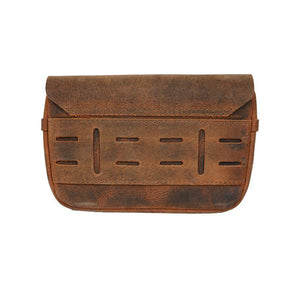 Trip Machine Sidekick Moto Pouch Mocha Touring Luggage Tripmachine