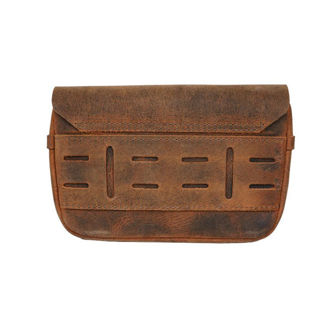 Trip Machine Sidekick Moto Pouch Mocha Touring Luggage Tripmachine