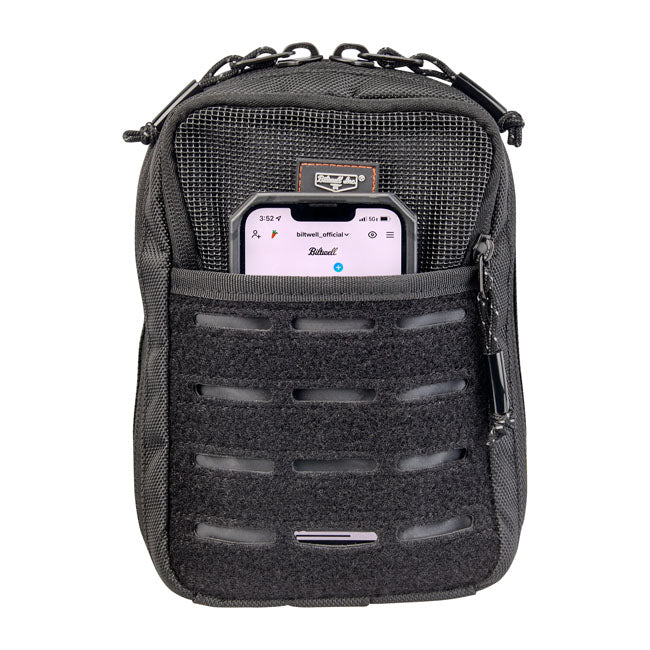 Biltwell Bag Exfil 3 Gen 2 Black Touring Luggage Biltwell