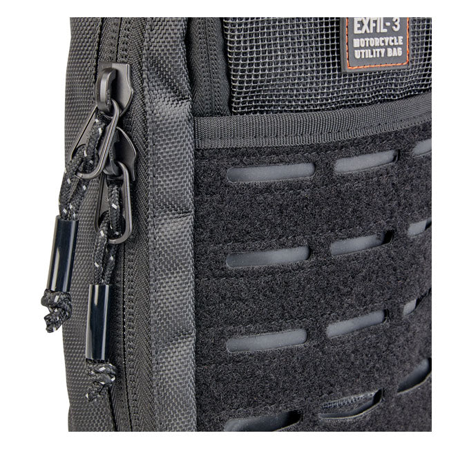 Biltwell Bag Exfil 3 Gen 2 Black Touring Luggage Biltwell