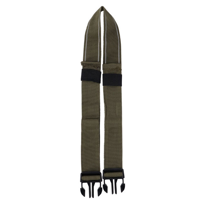 Biltwell Exfil-80 mounting strap green Touring Luggage Biltwell