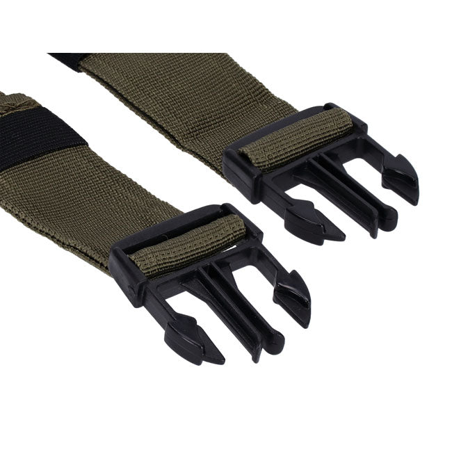 Biltwell Exfil-80 mounting strap green Touring Luggage Biltwell