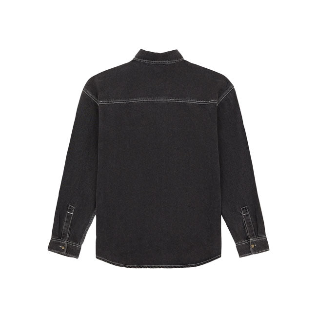 Dickies Houston Shirt, Black Wash Shirt Dickies S