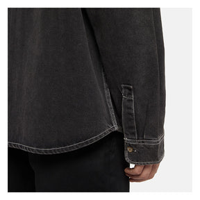 Dickies Houston Shirt, Black Wash Shirt Dickies