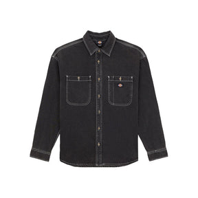 Dickies Houston Shirt, Black Wash Shirt Dickies