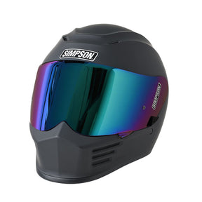 Simpson Speed Helmet, Matt Black Full Face Helmet Simpson Helmets