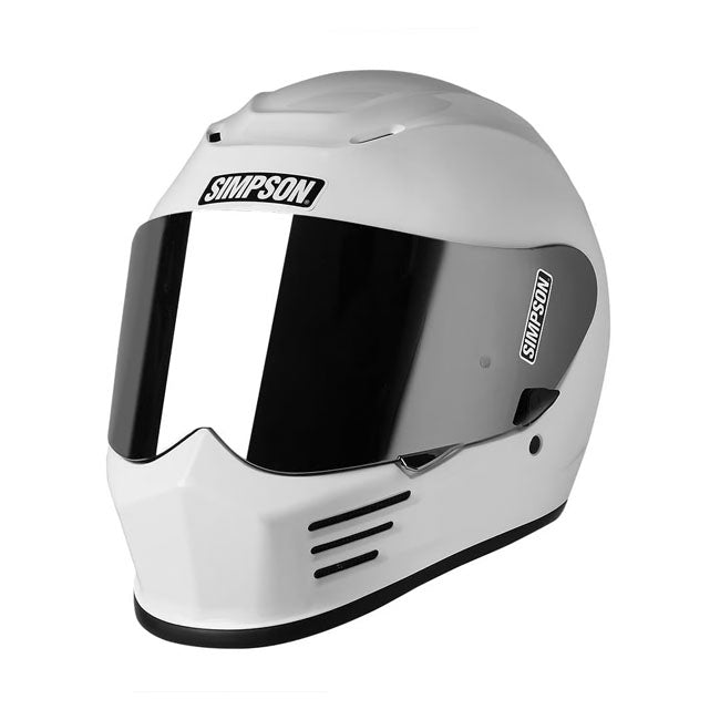 Simpson Helmets Speed Helmet, White Helmets Simpson Helmets