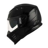 Simpson Venom (Ghost Bandit) Helmet, Black Metal Full Face Helmet Simpson Helmets