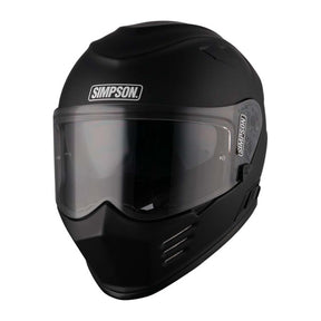Simpson Helmets Venom (Ghost Bandit) Helmet, Matt Black Helmets Simpson Helmets