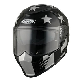 Simpson Helmets Venom (Ghost Bandit) Helmet, Stingrae Helmets Simpson Helmets