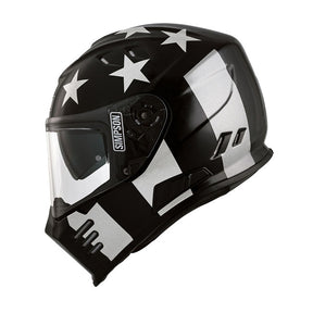 Simpson Helmets Venom (Ghost Bandit) Helmet, Stingrae Helmets Simpson Helmets XS