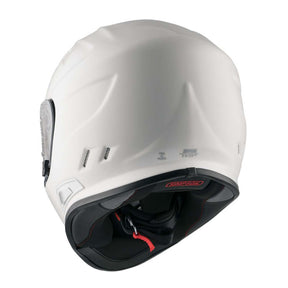 Simpson Venom (Ghost Bandit) Helmet, White Full Face Helmet Simpson Helmets