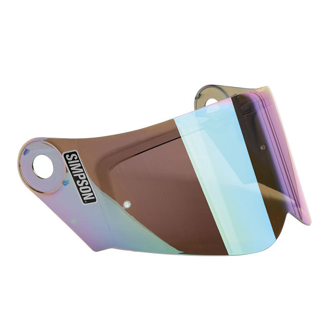 Simpson Helmets Visor, Irridium Oil - Simpson Darksome (Mod Bandit) Helmet Helmets Simpson Helmets