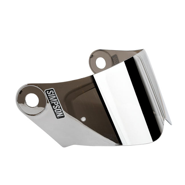 Simpson Helmets Visor, Mirror Silver - Simpson Darksome (Mod Bandit) Helmet Helmets Simpson Helmets