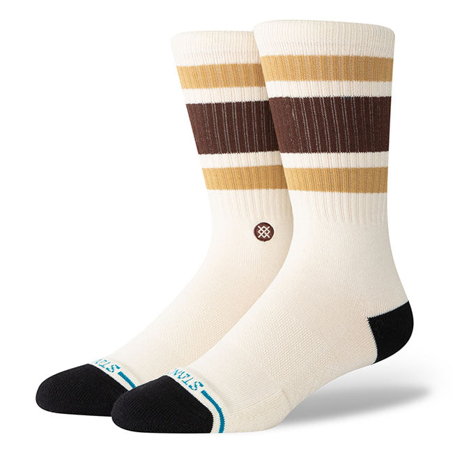 Stance Boyd Crew socks dark brown Socks Stance
