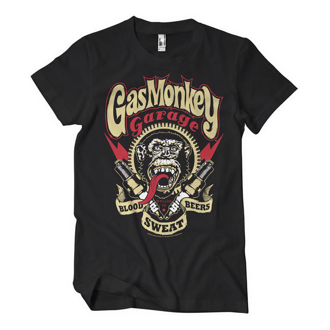 GMG Spark Plugs t-shirt black T-Shirt Gas Monkeys Garage