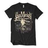 Gmg Wrench Label T Shirt Black T-Shirt Gas Monkeys Garage