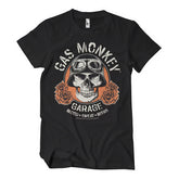 Gmg Garage Skull T Shirt Black T-Shirt Gas Monkeys Garage