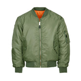 MA-1 Bomber flight jacket green Jackets Male Army Surplus