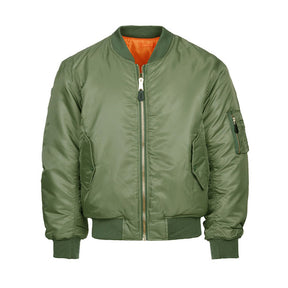 MA-1 Bomber flight jacket green Jackets Male Army Surplus
