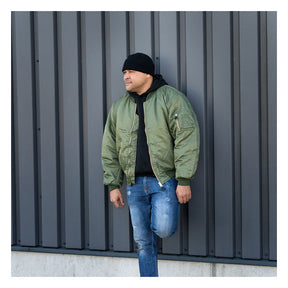 MA-1 Bomber flight jacket green Jackets Male Army Surplus