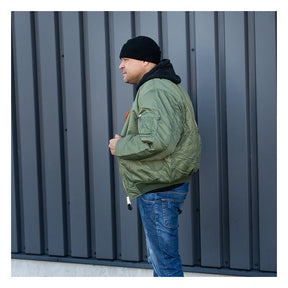 MA-1 Bomber flight jacket green Jackets Male Army Surplus