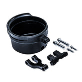 Performance Machine (Pm) Kit Gauge Relocation Round Bla Handlebars Performance Machine