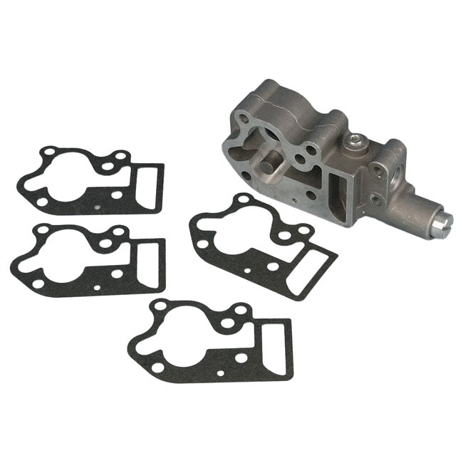 James, oil pump body to cover gasket. .031" paper Oil Pump Gaskets James Gaskets